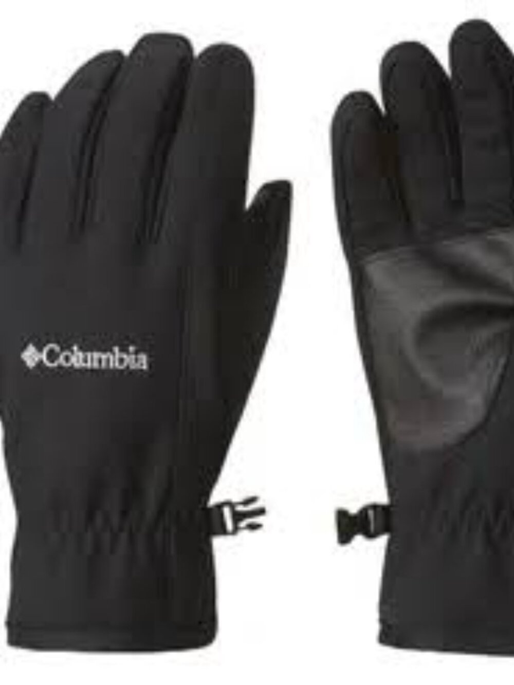 Super clean Columbia women's Ascender III Softshell Gloves in black Size Large